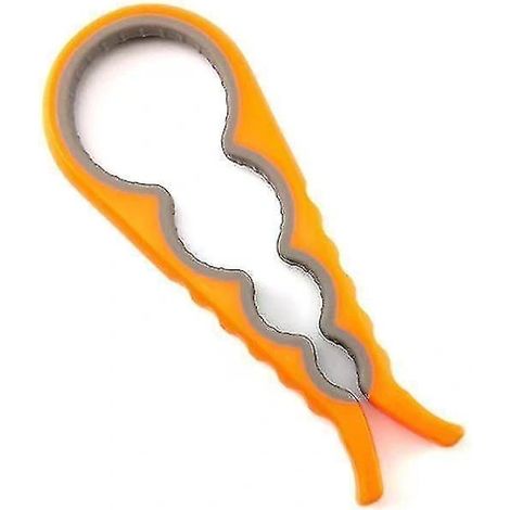 Ouvre-bocal silicone multifonction 4-en-1, outil de cuisine verre (1/3)