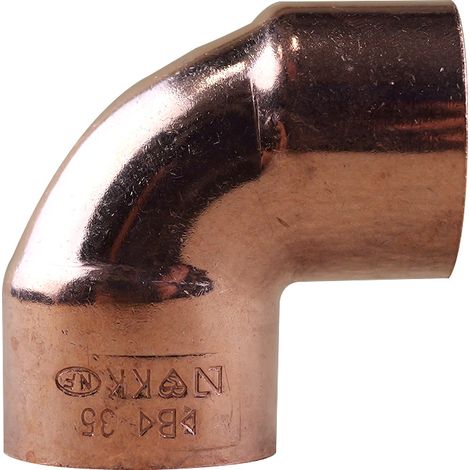 Raccord a souder en cuivre 5090 coude 90° 35 mm WG905 (1/2)