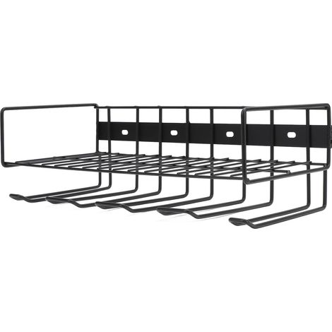 Organisateur d'Outils électriques, Support à Outils Mural en Acier Robuste avec 5 Supports de Perceuse, Mise à Niveau de Soudage à 3 Points, capacité de Stockage de 100 Lb pour Atelier de (1/5)