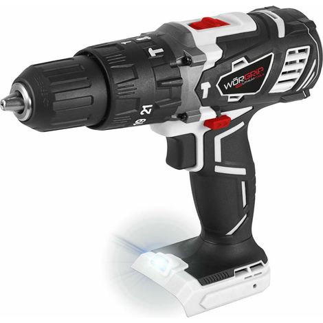 Taladro percutor PRO litio WORGRIP 20V sin batería (1/4)