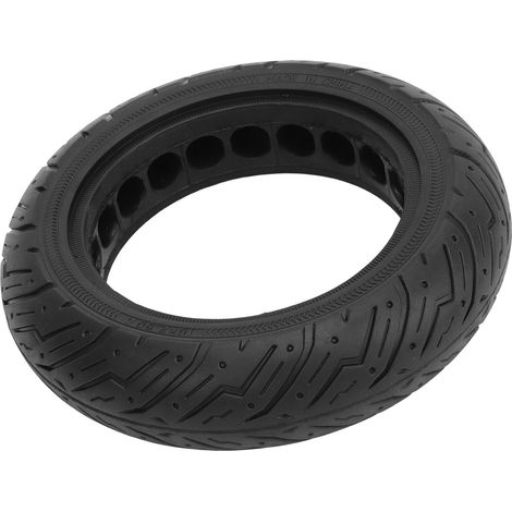 Pneus pour trottinette électrique 10x2.50, increvables, antidérapants, à structure alvéolaire, pleins (1/5)