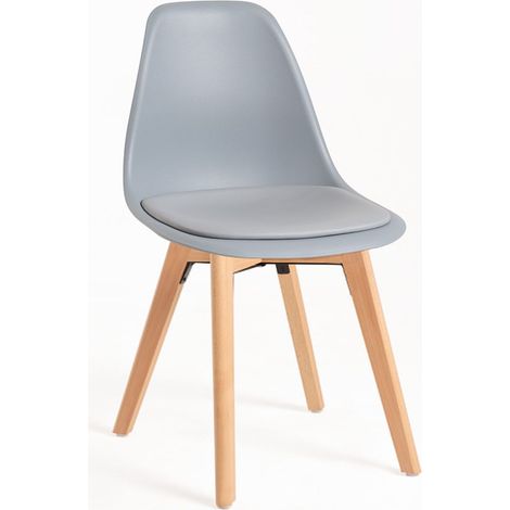 Sillas Comedor - Silla Dami - Gris claro