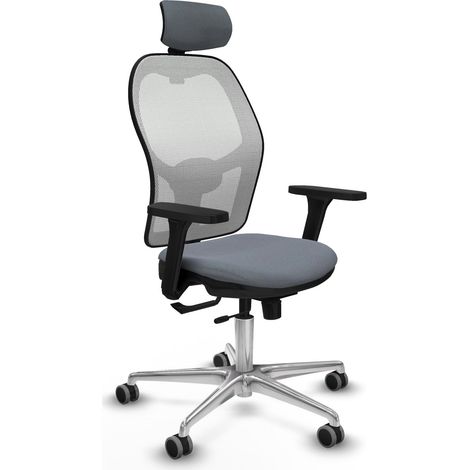 Chaise de bureau piqueras y crespo Jorquera accoudoirs réglables mousse haute densité (1/2)
