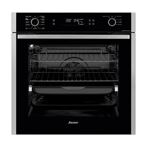 Sauter – Four traditionnel encastrable 60cm – Classe énergétique A – 12 positions de cuisson – Rails télescopiques – Connexion Wifi