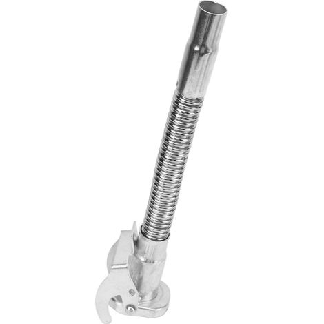 Embout pour bidon d'essence en acier inoxydable, 29,5 cm de long, conception flexible, convient aux bidons d'essence américains de 5 litres, 10 litres et 20 litres. (1/5)