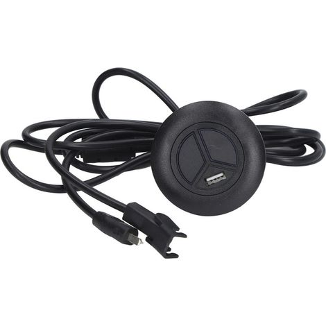 Bouton De Remplacement - Fauteuil Inclinable Electrique - Interface De Chargement USB - 5 A - 5 V 2 4 A - 1 Connecteur Mâle 1 Femelle - 1 Pièce (1/5)