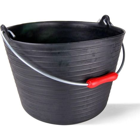Rubi – Panier en plastique 88772 – Capacité 22 l – Résistant à l'abrasion et aux chocs – Pour transport de liquides et débris