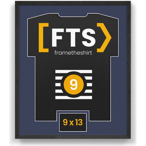 Un cadre photo pour maillot de sport avec fenêtre - un cadeau idéal pour un fan (1/5)