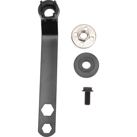 [JAMAIS UTILISÉ]Clé à molette à 4 griffes en acier nickel-chrome pour le démontage et la réparation de meuleuses d'angle (1/5)