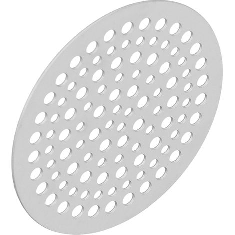 Grille de Douche Anti-Bouchage en Acier Inoxydable, Filtre de Drain Rond pour Évier et Salle de Bain (68mm)