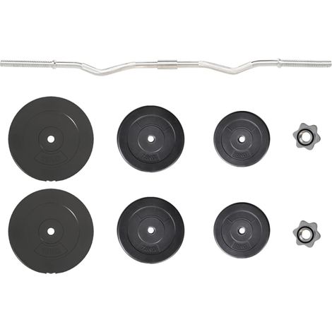 Maison Exclusive - Curlstange mit Gewichten 60 kg