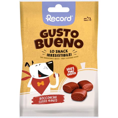 Gusto Bueno Leckerlis mit Rindfleischgeschmack für Hunde 24 Packungen à 50 g.