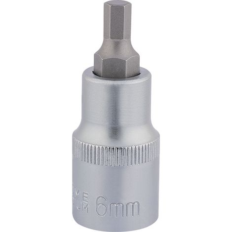 Draper Expert 16298 1/2 Inch Square Drive Hexagonal Socket Bits Set (6mm) (1/5)