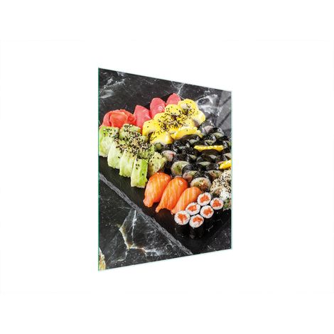 TABLA DE CORTAR DE VIDRIO 45x52 SUSHI (1/5)