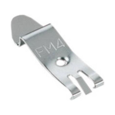 HellermannTyton DINClip-FM4 Fissaggio aggiuntivo Clip DIN 1 pz.