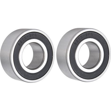 Roulement à billes double rangée 3205-2RS, 2 pièces, haute vitesse, fabrication de précision, fournitures industrielles pour machines agricoles