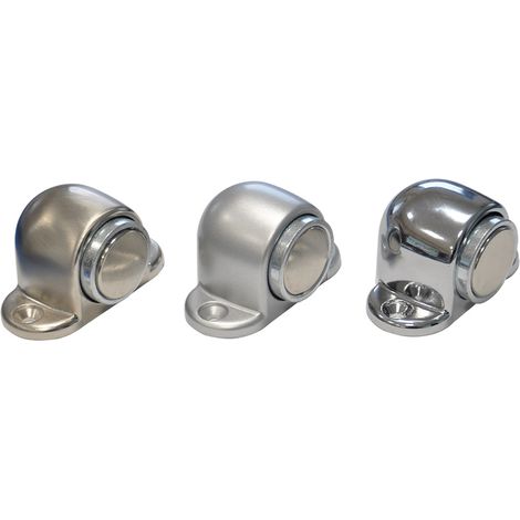 Bloccaporta Magnetico Finitura Alluminio 55,3 x 31 mm
