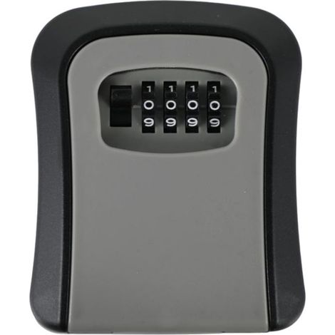 Coffret à clés extérieur étanche pour porte et jardin, armoire de rangement robuste (1/4)