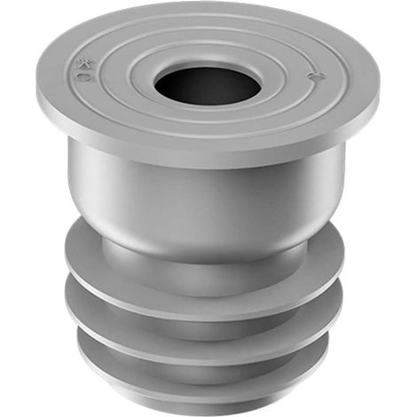 Tappo di scarico, guarnizione antiodore, mantiene il bagno fresco, guarnizione a 6 strati, 35/40 mm, grigio (1/5)