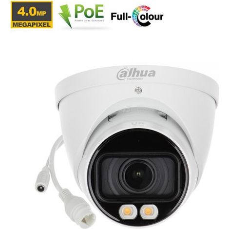 Dahua Telecamera Dome IP 4Mp Full-Color IR 30Mt - IPC-HDW2449T-ZS-IL (2.7-13.5mm)