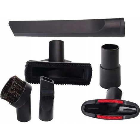 Düsen- und Bürstenset für Staubsauger 32 mm/35 mm, 6-teilig