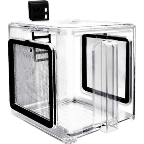 Boîte d'isolation amovible pour poissons, boîte d'élevage en acrylique pour poissons et crevettes malades (1/4)