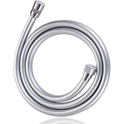 Tuyau douche 1,5m Flexible Douche en PVC Avec double protection anti-torsion, Remplacement Universel, Avec double tête en laiton de qualité supérieure, Anti-torsion (1/5)
