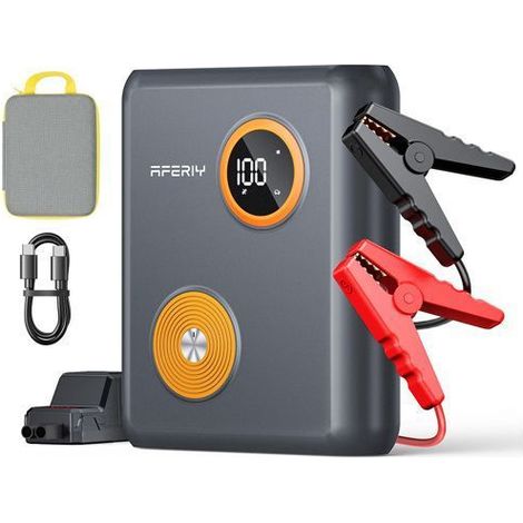 Batterie-Booster - AFERIY - GK03 - 2000A pic 27500mAh - PD60W - Benzin ≤6.0L/Diesel ≤3.0L