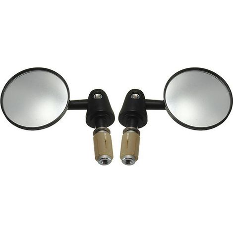 Satz 7/8'' (22 mm) runder, klappbarer und drehbarer Motorradlenker aus Aluminium
