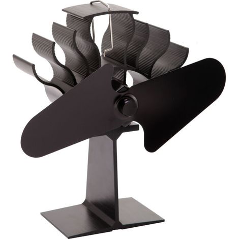 Ventilateur de poêle alimenté par la chaleur - Conception classique puissante, haute performance, parfait pour les poêles à bois, 125 pi³/min - Fait circuler l'air chaud efficacement et réduit les coû (1/2)