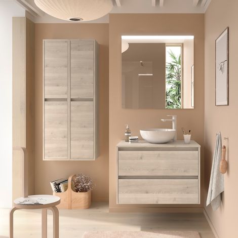 Meuble bain suspendu SPLASH 2 tiroirs