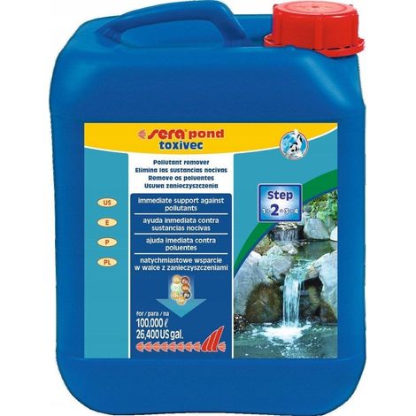 Sera Toxivec Flüssigbehandlung für Teiche 5L