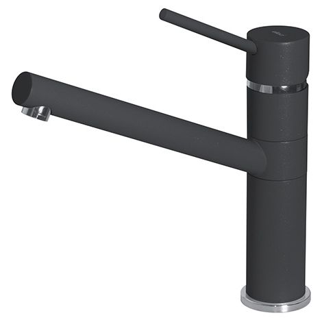 Elleci Sava G40. Tipo di beccuccio: Standard, Colore del prodotto: Nero, Materiale del rubinetto: Granitek. Altezza sopra la superficie di fissaggio (max): 22,1 cm, Distanza diffusore de... - MGKSAV40 (1/2)