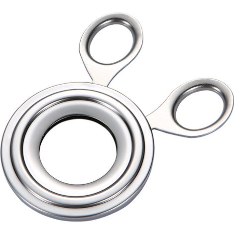 Lntyq Eierschneider aus Edelstahl, Eieröffner, Eierschneider für silberfarbene Eier, Öffner für weichgekochte Eier, Eierschäler, Eierschere zum Schälen, Eierschneider für Eier, Küchenzubehör (1/5)