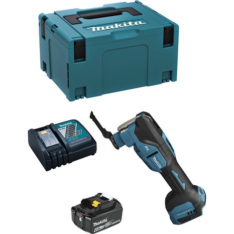 Multi-Herramienta MAKITA DTM53RXJ1 (1 x 6,0 Ah + DC18RC + MAKPAC 3) (1/5)