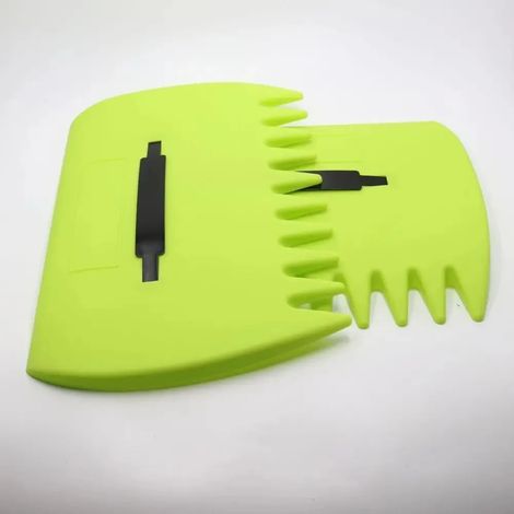 (Vert clair) Ramasse-feuilles léger, râteau à main, pince à feuilles, outils de ramassage pour le nettoyage du jardin et des tontes de gazon. (1/5)