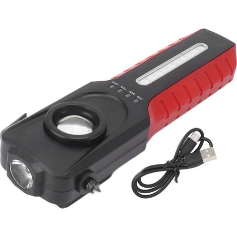 Lampe de travail LED rechargeable magnétique pour inspection automobile et dépannage d'urgence (1/5)