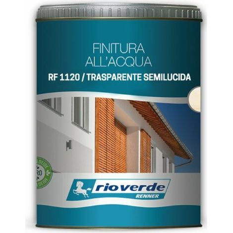 Renner rf 1120 750ml finitura trasparente semilucida base acqua (1/3)