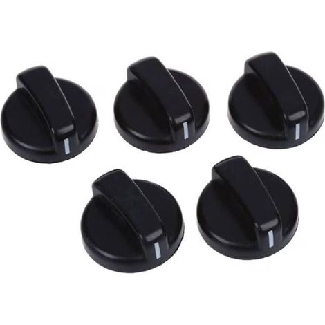 5-teiliges Ersatz-Herdknopf-Schalter-Set für Gasherde, Herdreparaturzubehör (1/5)