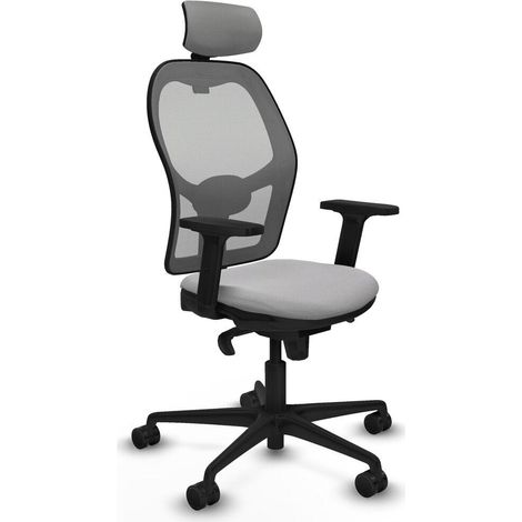 piqueras y crespo Sedia ergonomica in grigio chiaro per ufficio