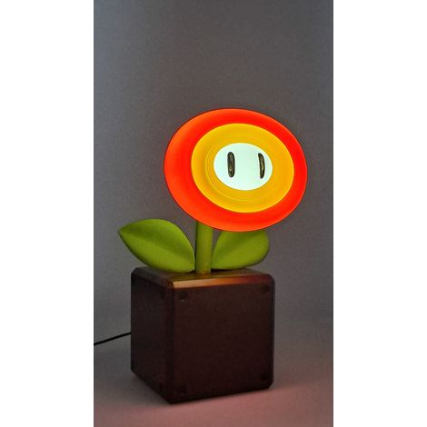Fire Flower Lamp