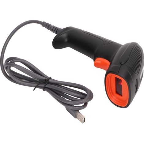 Lecteur de codes-barres laser 1D automatique et portable, rapide et précis, adapté aux paiements mobiles. (1/5)