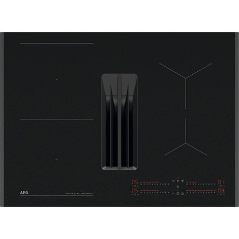 [JAMAIS UTILISE] Plaque de Cuisson Induction avec Hotte Aspirante Intégrée AEG SaphirMatt 80cm - TH84CB03FZ