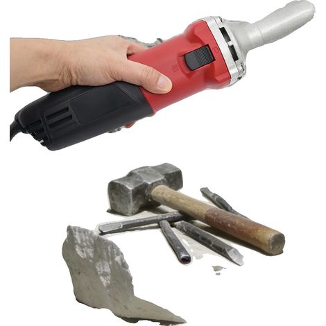 Machine à polir, consommation d'énergie de 600W, vitesse de 27000 RPM, tension de 230V, poids de 2,1 kg, taille de mandrin de 6 mm (1/5)
