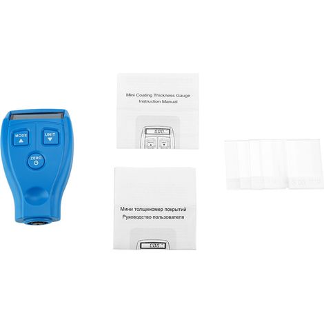 GM200A LCD Digital Automotive Car Paint Coating Thickness Gauge Meter Tester