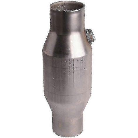 Convertisseur catalytique rotatif universel à haut débit de 2,5 pouces en acier inoxydable pour échappement 425250 (1/4)
