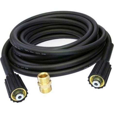 10 M Karcher Rallonge Tuyau Serie K Nettoyeur Haute Pression Tuyau M22 Connecteur Femelle A Male (1/5)