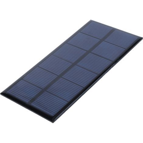 1W 3V Tragbares kristallines Silizium-Solarzellenpanel für den Außenbereich zum Selberbauen von Ladegeräten und Netzteilen. (1/5)
