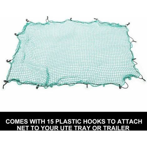 2.5x3.5 m - Filet de remorque avec Bande élastique pour Une Fixation optimale du Chargement - Filet de remorque avec Bande élastique (1/5)