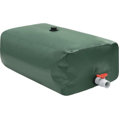 Wassertank mit Wasserhahn Faltbar 1500 L PVC